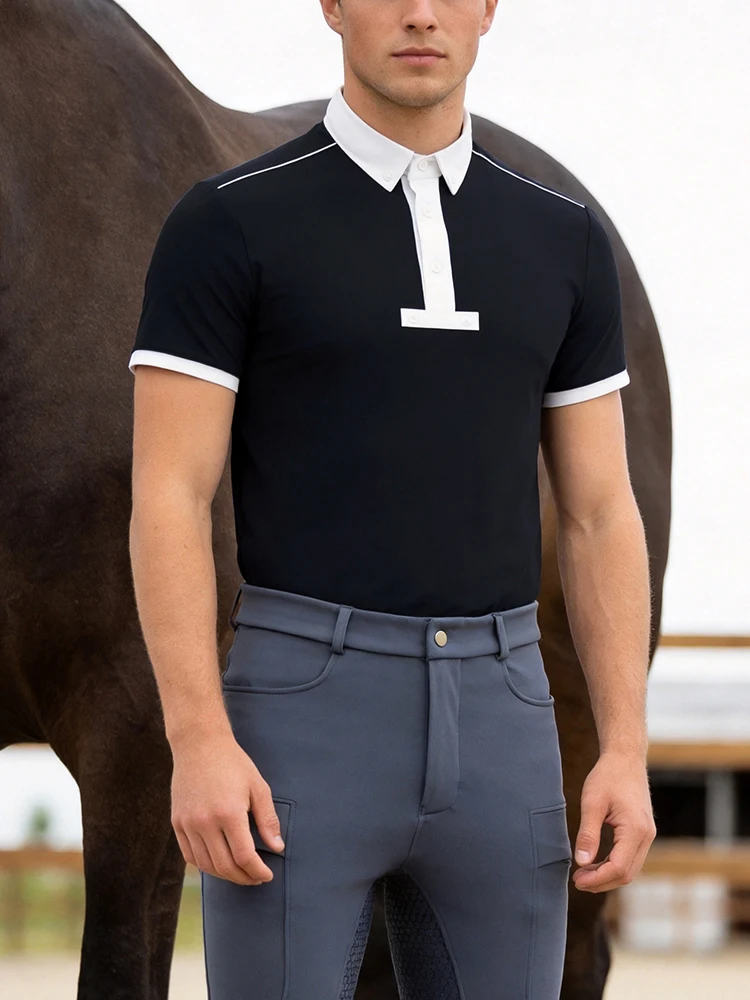camiseta-profesional-de-secado-rapido-para-hombre-cuello-camisero-manga-corta-verano-uniforme-para-entrenamiento-ecu