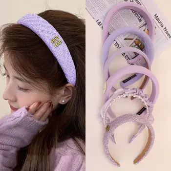 10 best sales बैंगनी हेडबैंड - №2