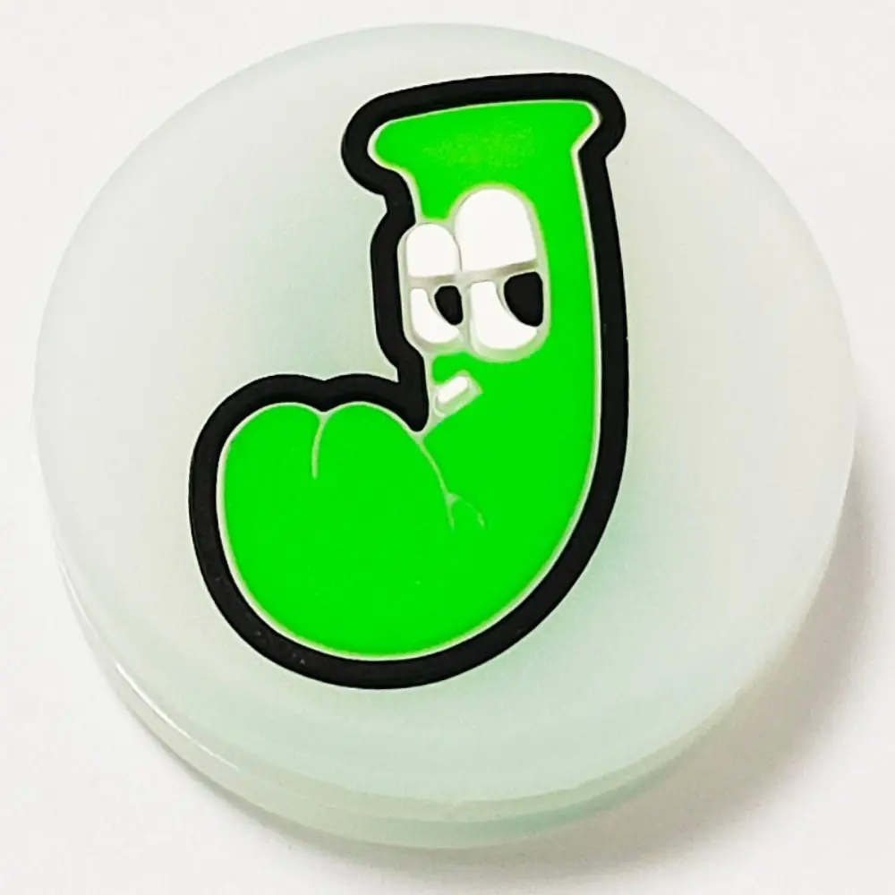 

Антивибрационная силиконовая накладка для теннисной ракетки с 26 английскими буквами, ударопрочная, милая