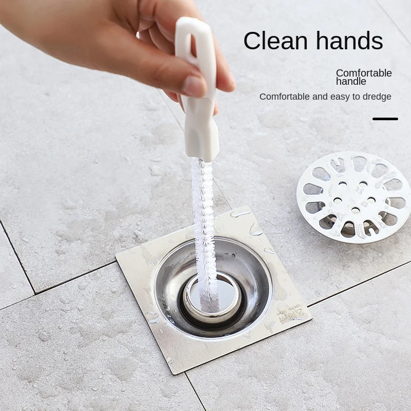 3126 45cm Pipe Dredging Brush Bathroom Hair Sewer Sink Cleaning Brush Drain Cleaner Flexible Cleaner Clog Plug Hole Remover Tool