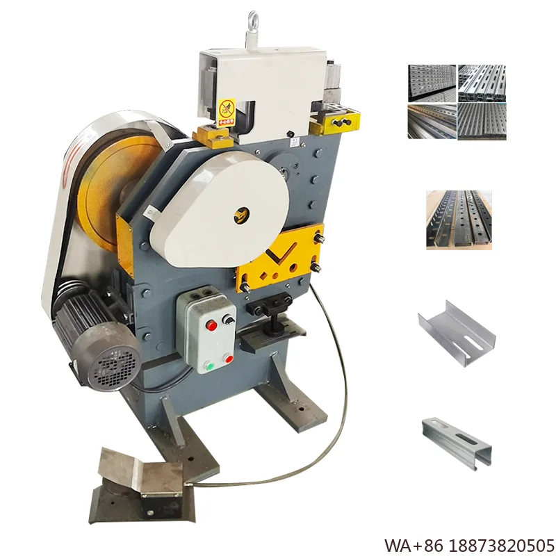 Machine QA32--10B Small Ironwork   Channel Steel Triangular Steel Punching   Steel Bending