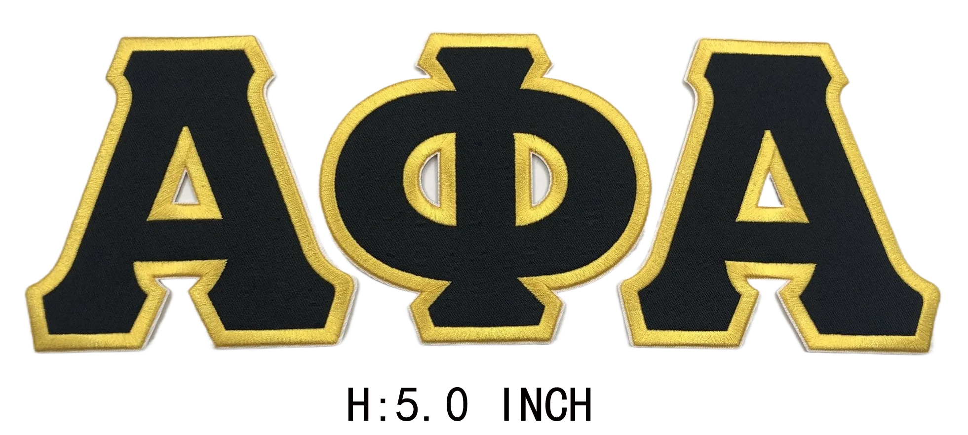 Iron-on Embroidered Patch for DIY Clothing Accessories, Alpha Phi, Alpha Fraternity, Since 1906