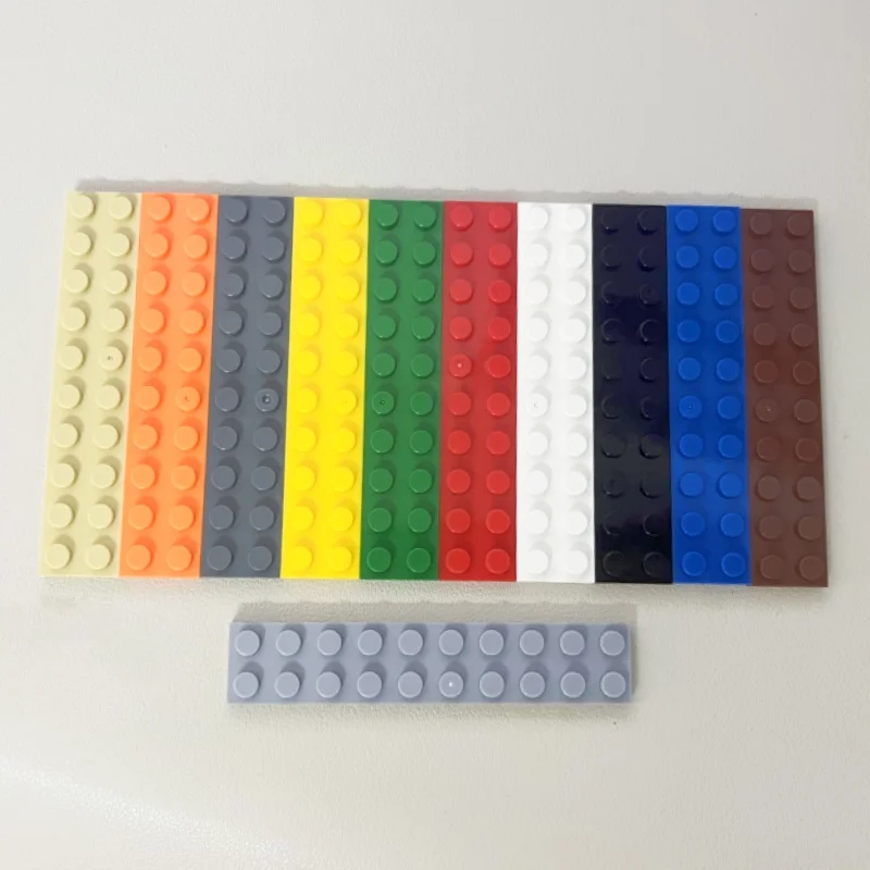 Lot 3832 Plate 2 x 10 Dots Thin Figures Bricks Toys For Technical Buildings Blocks Compatible Educational Creative Size DIY MOC