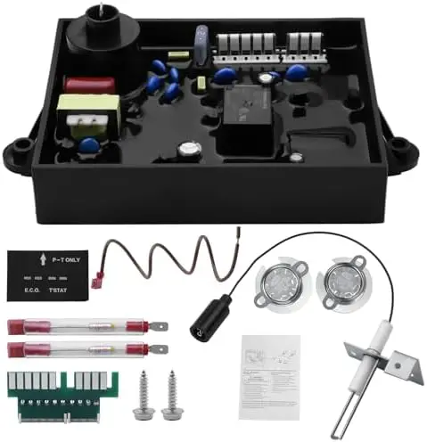 

3-in-1 RV Water Heater Replacement Kit for Atwood Dometic – Includes Circuit Board, Thermostat, and Igniter