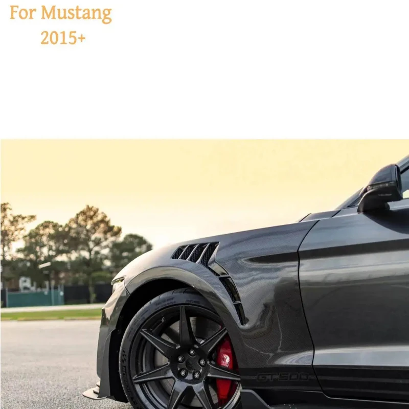 

Высококачественные карбоновые модифицированные крылья, совместимые с Mustang GT350 2015-2017, идеально подходящие для стайлинга автомобиля