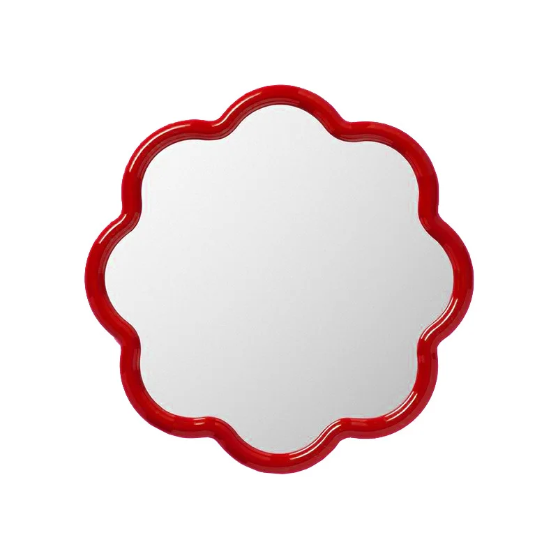 

Simple makeup mirror, decorative wall-mounted bathroom toilet mirror