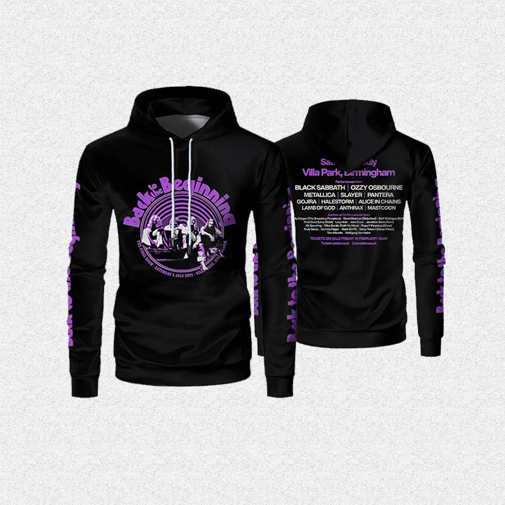 

Popular British Rapper Ozzy Osbourne Band Hoodie Autumn And Winter Street Fashion Sweatshirt Unisex Oversized Sweatshirt
