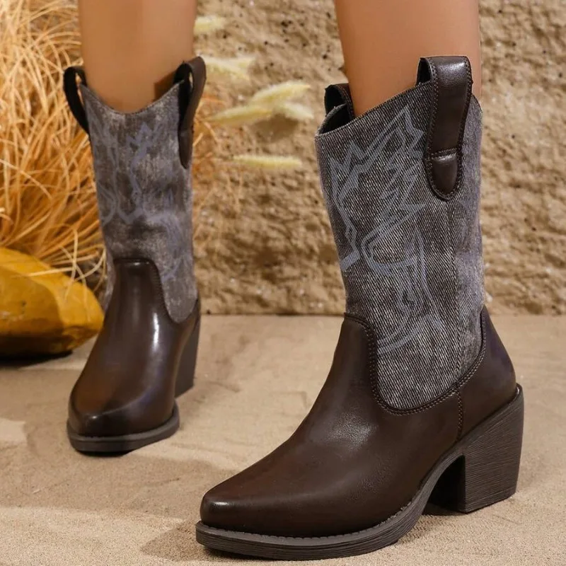Western Boots Autum… - image