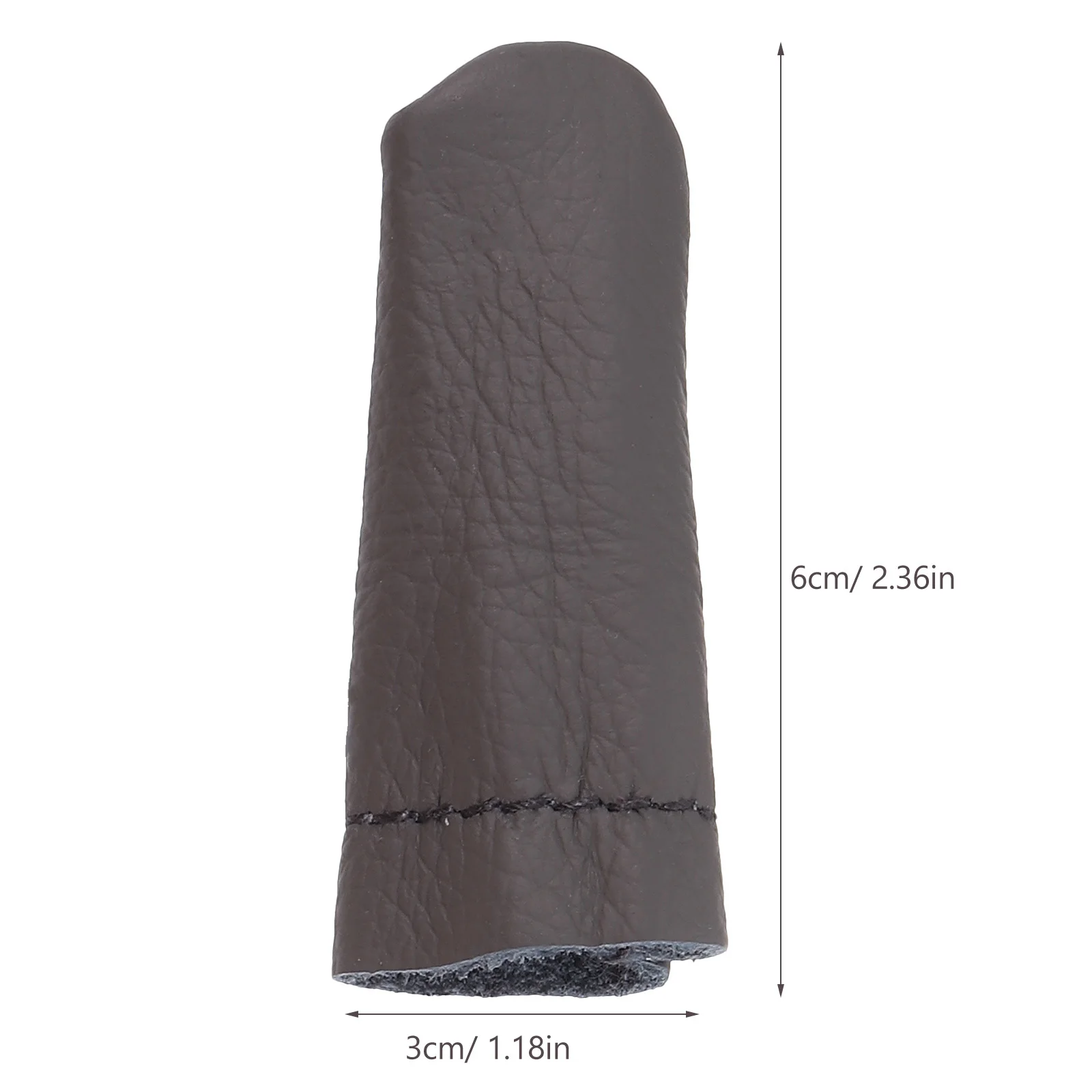 

6pcs Finger Protector For Sewing Knitting Embroidery Craft Cowhide Thumb Index Cover Thimble Tool Accessory
