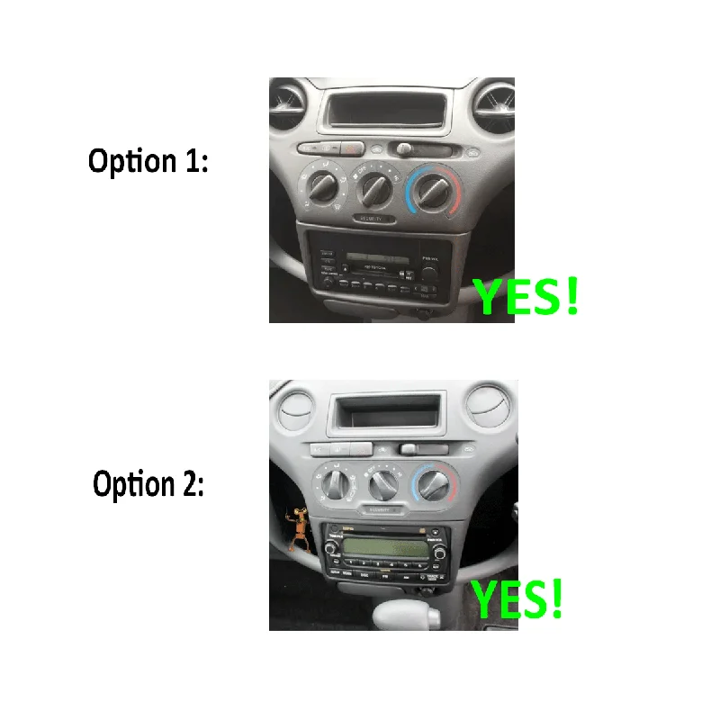 7 ''pour Toyota Echo 1999-2005 unité principale autoradio Carplay Apple Android 13 système Intelligent automatique lecteur multimédia Navi 4 + 64GB