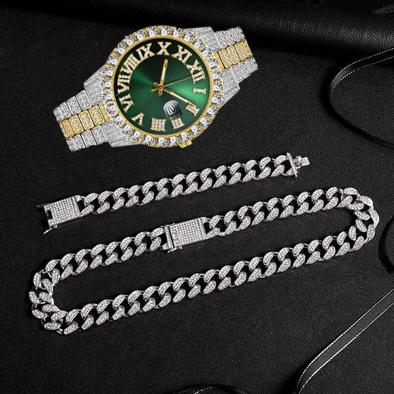 Luxury Watch Miami - Reloj de Lujo Totalmente Adornado con