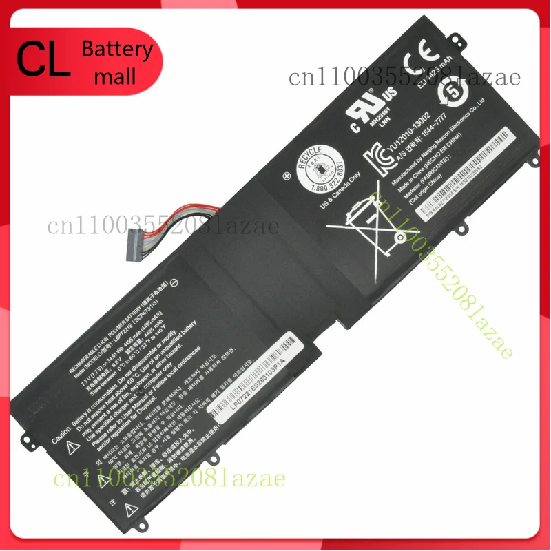 

Genuine LBG722VH LBP7221E Battery for LG Gram 13Z940 13ZD940 14Z950 14Z960 15Z96