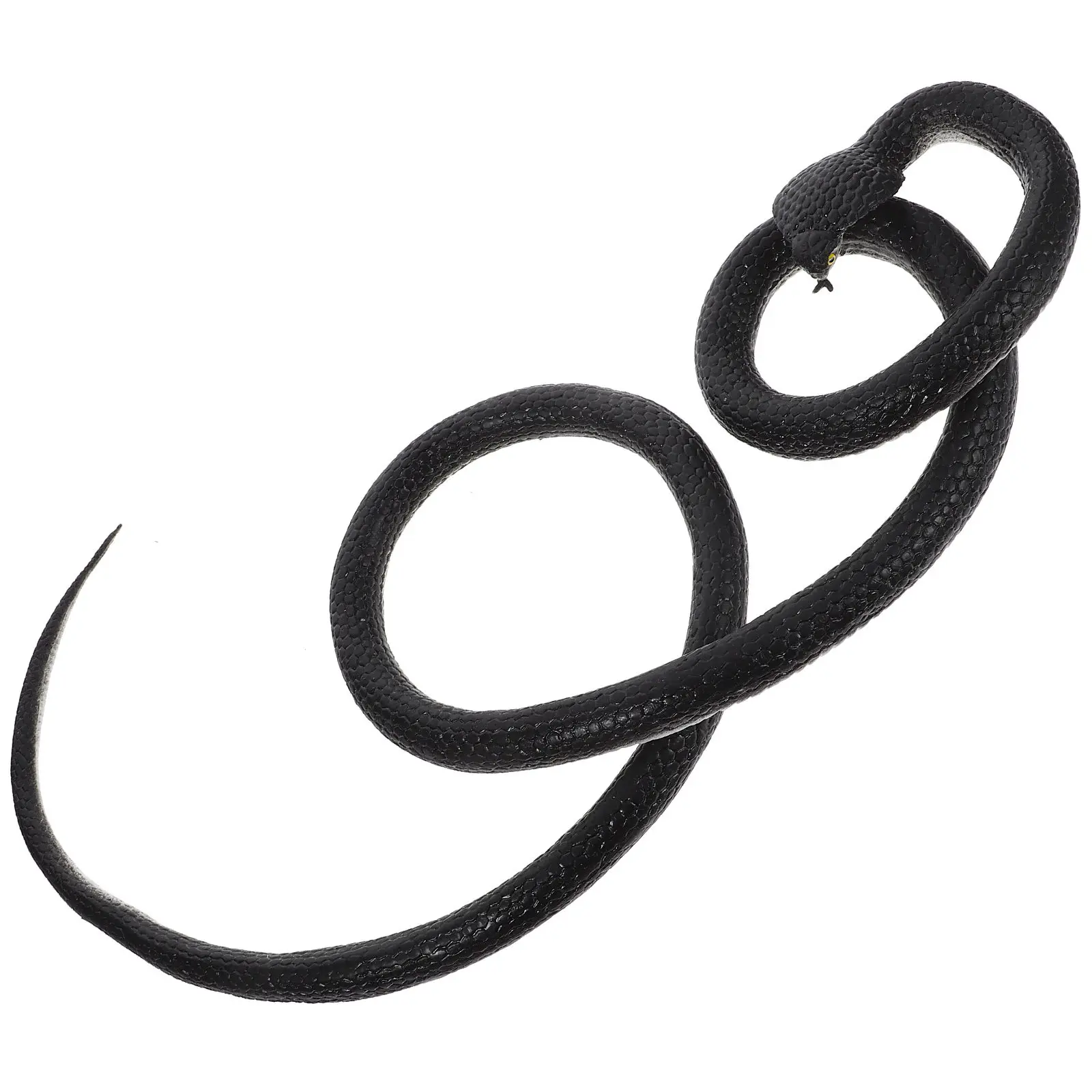 

Lifelike Simulation Snake Prop Decoration for Outdoor Indoor Halloween April Fools Party Prank Spoof Fake Snake Ornament