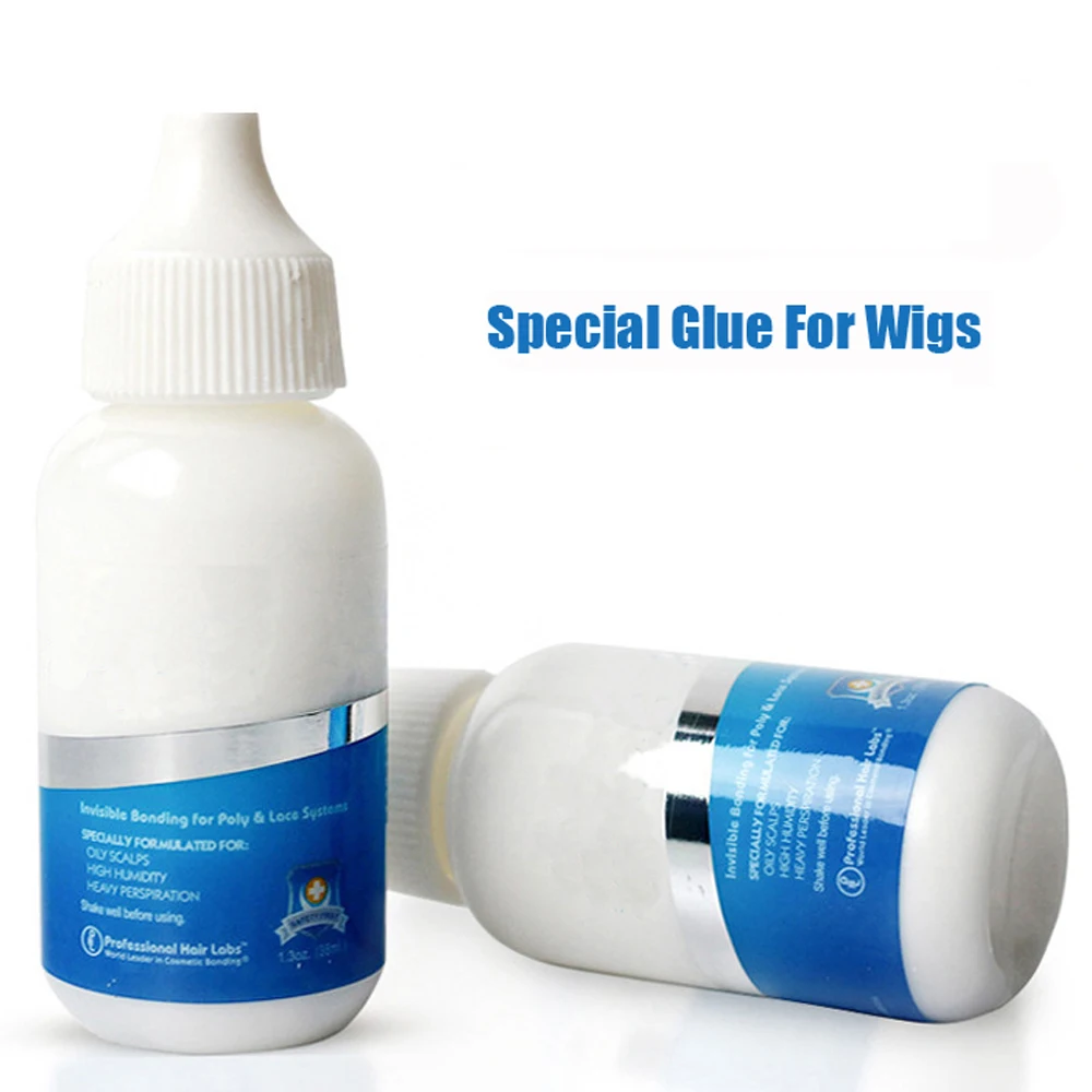 38ml Waterproof Wig Glue for Hair Wig Super Bonding Adhesive Glue for Wig/Toupee/Closure/Hair Extension