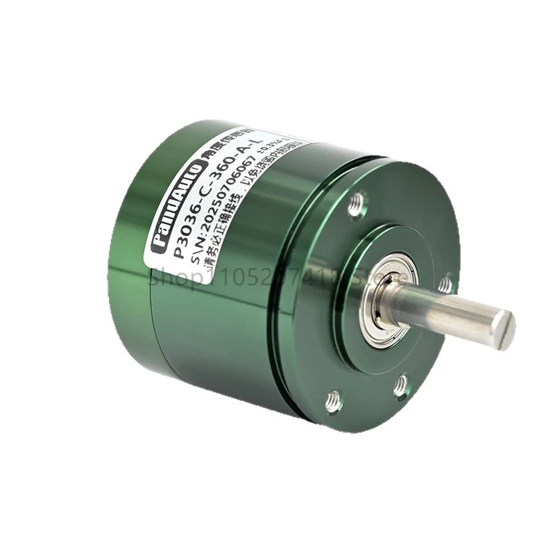 Sensores de ángulo de 360 grados sin fin P3036 0-5V 0-10v 4-20ma transductor Angular codificador magnético de efecto Hall sin contacto ﻿