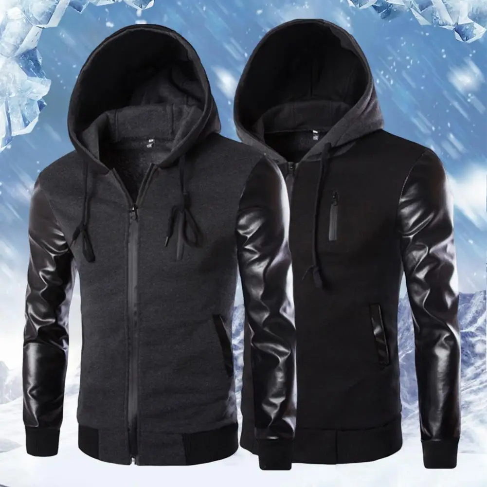 Popular Men Jacket  Long Sleeves Male Men Windbreaker  Windproof Pockets Windbreaker