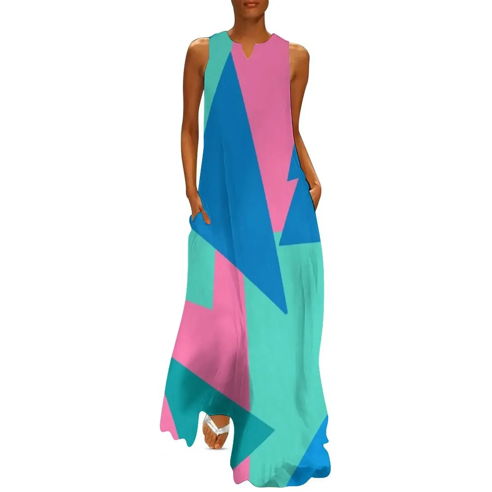 

Miami Vice Long Dress women dress Women's dress clothes women elegant luxury