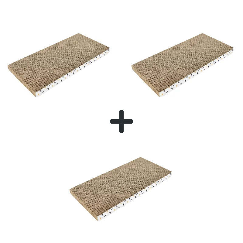 Kat Scratchers Kartonnen Kat Krabplank Duurzaam Grind Claws Golfpapier Huisdieren Bank voor Binnenkatten Kittens