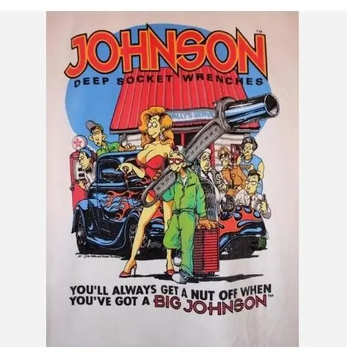 Big Johnson t shirt, One sided, new cotton shirt, best GIFT