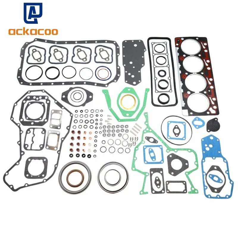 

Upper & Lower Full Gasket Set 3804896 3802240 3802361 3802375 for Cummins 4B 4BT 4BTA Engine 3.9L 1989-1993 450C 480E 580K 5160