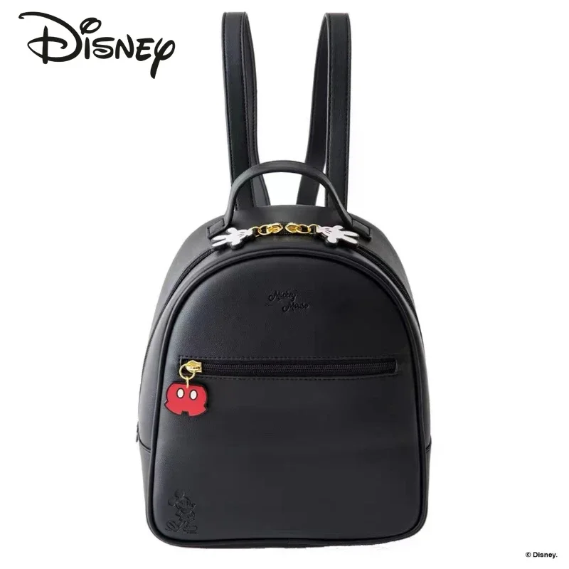 Disney Mickey New Mini Backpack Luxury Brand Original Women\'s Backpack Cartoon Cute Girls\' Schoolbag Fashion High Quality