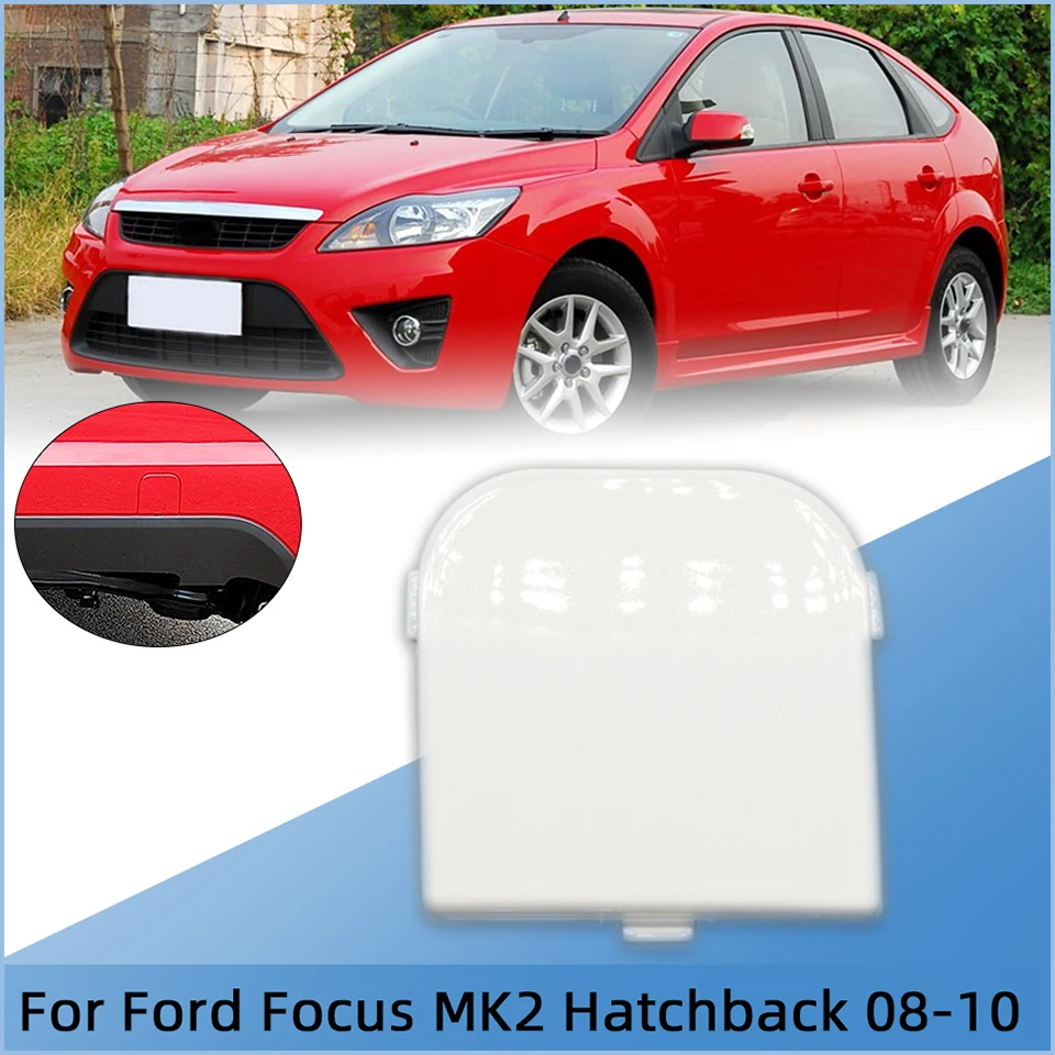 

Auto Parts For Ford Focus MK2 II Hatchback 2008 2009 2010 Rear Bumper Tow Hook Eye Cover Cap Towing Hauling Trailer Lid Garnish