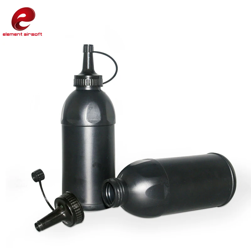 Element Airsoft-cargador BB para Paintball, botella expandible de velocidad, equipo militar de tiro, 500ML/600ML/800ML