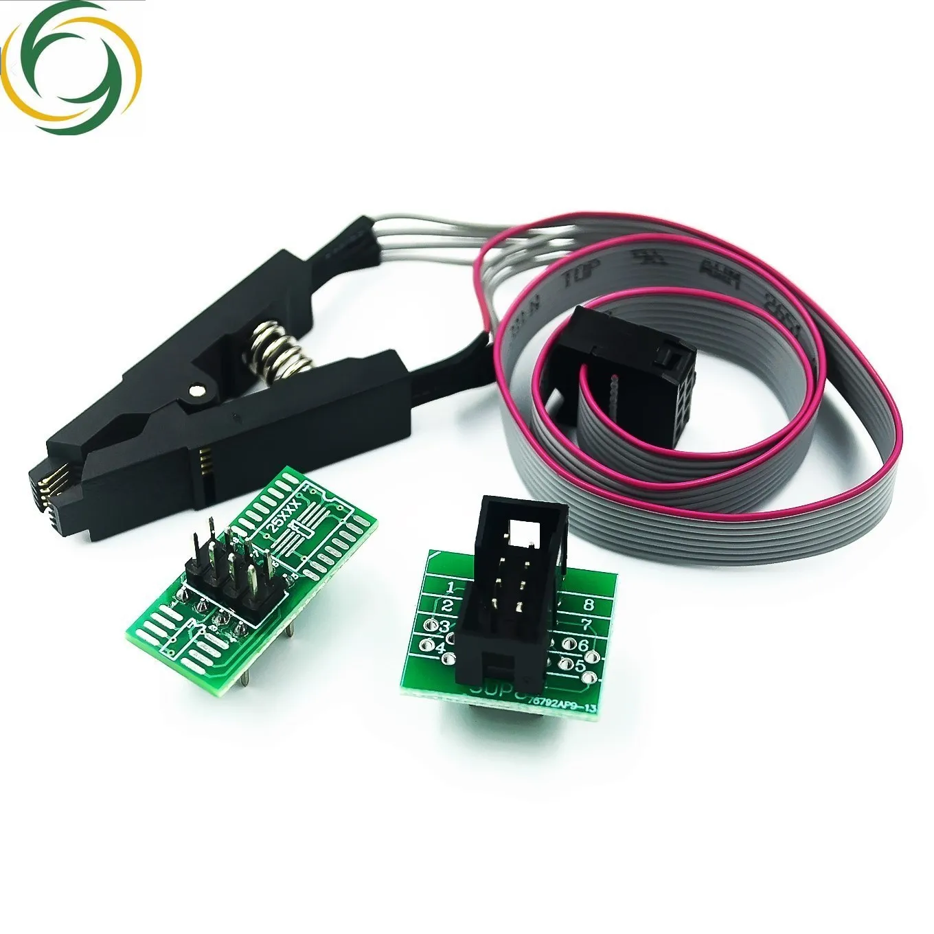 Imagem -05 - Módulo Programador Usb Ch341a 24 25 Series Eeprom Flash Bios Sop8 Test Clip Adaptador 1.8v Soic8 Sop16 a Dip8 Adaptador Kit Diy