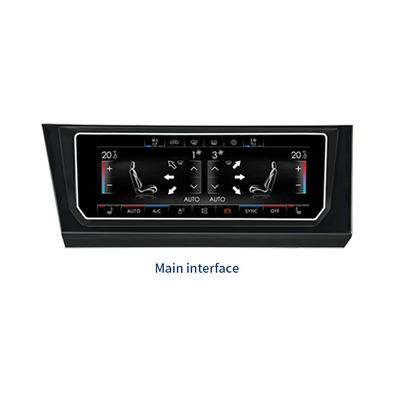 Spring Promotion：Plug and Play Voice Control LCD Car Climate Control System 1-Year Warranty Compatible with PQ Golf G