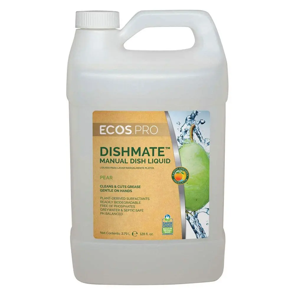 

Ultra-Concentrated Liquid Dishwasher Cleaner, 1 Gallon Bottles (4-Pack), Pear Scent