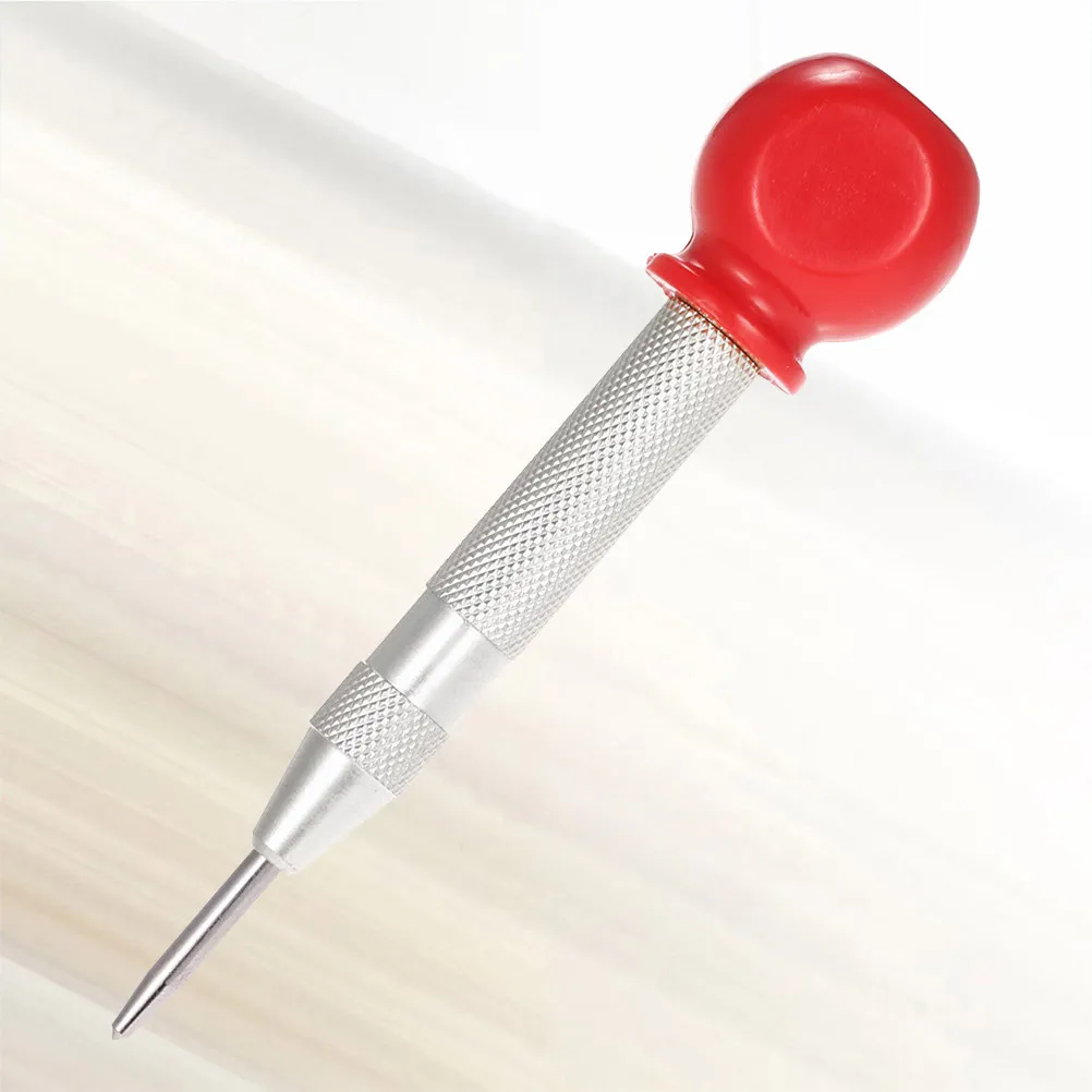Automatic Center Punch 13Cm HSS Loaded Impact Determine Drilling Position Scribe Mark Punch Start Drill Nail Screw view 3