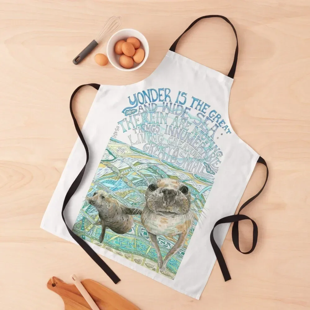 

The Great Sea Apron cooks clothes for kitchen useful kitchen and home Apron