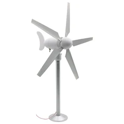 The New 5-blade Micro Wind Turbine Model Three-phase Permanent Magnet Brushless Outdoor Science and Education Windmill DIY