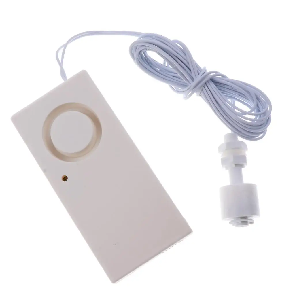 Sensor de fugas de agua para el hogar, Detector de desbordamiento de líquido, flujo de agua, 120db, mantener seco y limpio, cocina, baño, inodoro