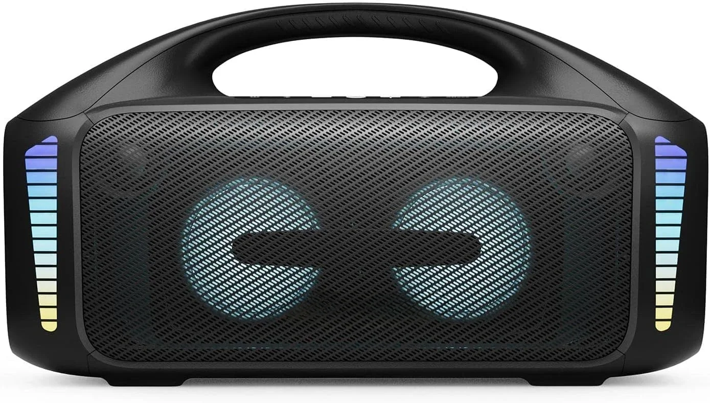 home.StormBox Blast Portable Speaker: 90W Loud Stereo Sound with XBass, IPX7 Waterproof Bluetooth Speaker with LED Light