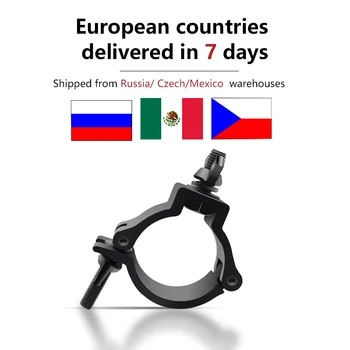 10 sztuk/partii światła sceniczne zacisk wieszak wspornik kratownicy etap Heavy Duty haki zestaw oświetlenia teatralnego 48-51mm 100kg hak ze stopu aluminium