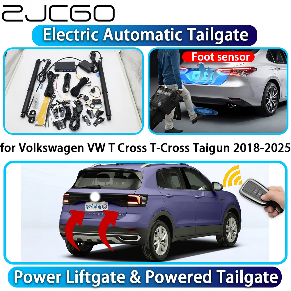 for Volkswagen VW T Cross T-Cross Taigun 2018-2025 Automatic Power Liftgate Powered Tailgate Intelligent System Trunk Lift Kit