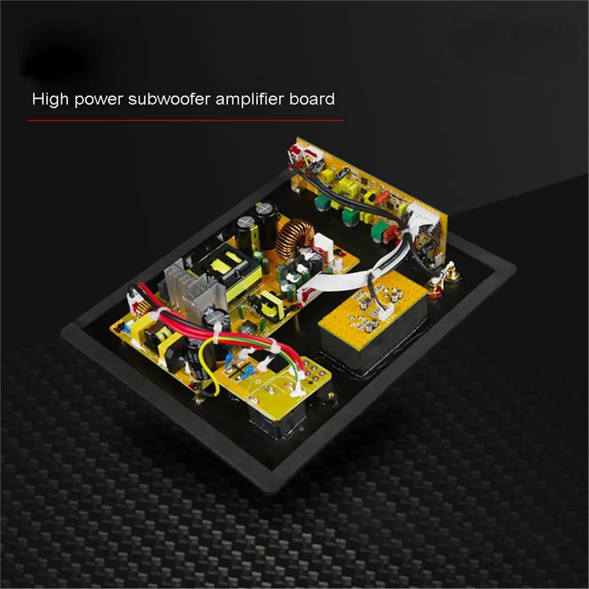 Subwoofer Amplifier Board Cinema Fever High Power Integrated Direct Insertion Patch Process Sound Quality 120-240VAC(EU)