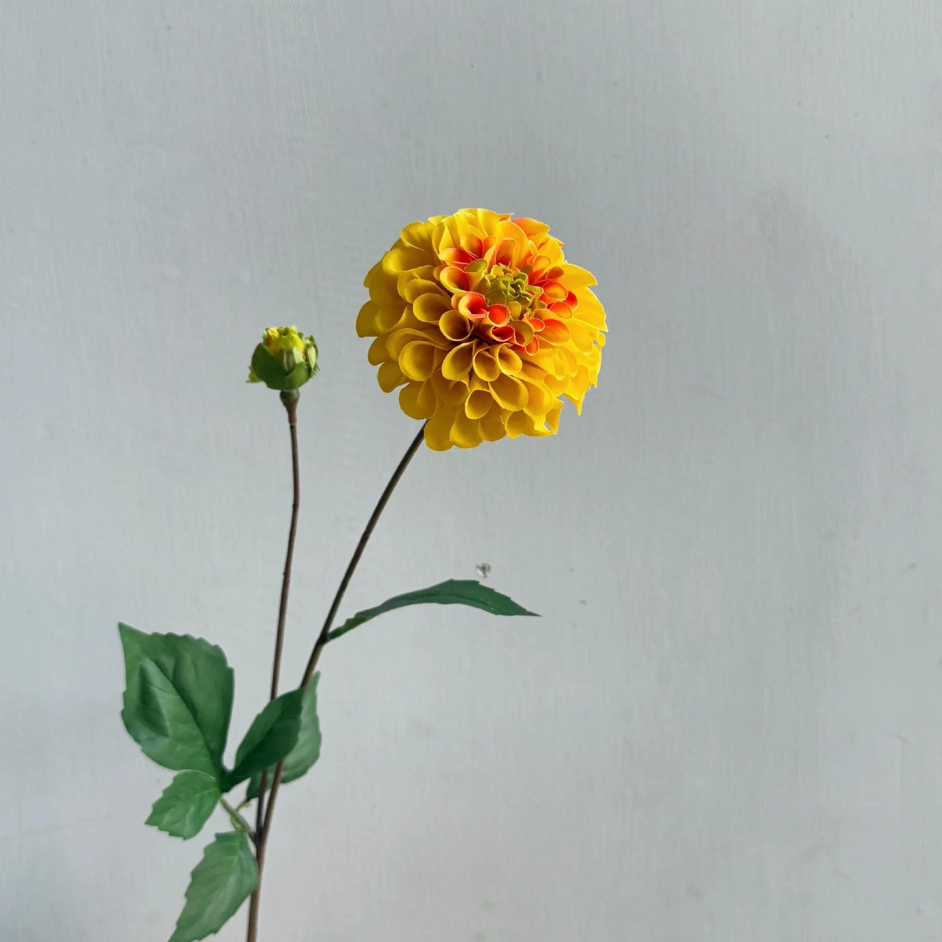 5 Stück Künstliche Feuchtigkeitsspendende Dahlien mit Echtem Touch, Künstliche Blumen für Brautsträuße, Hochzeitsdekoration, Party, Blumendekoration für Zuhause und Zimmer – Detail 18