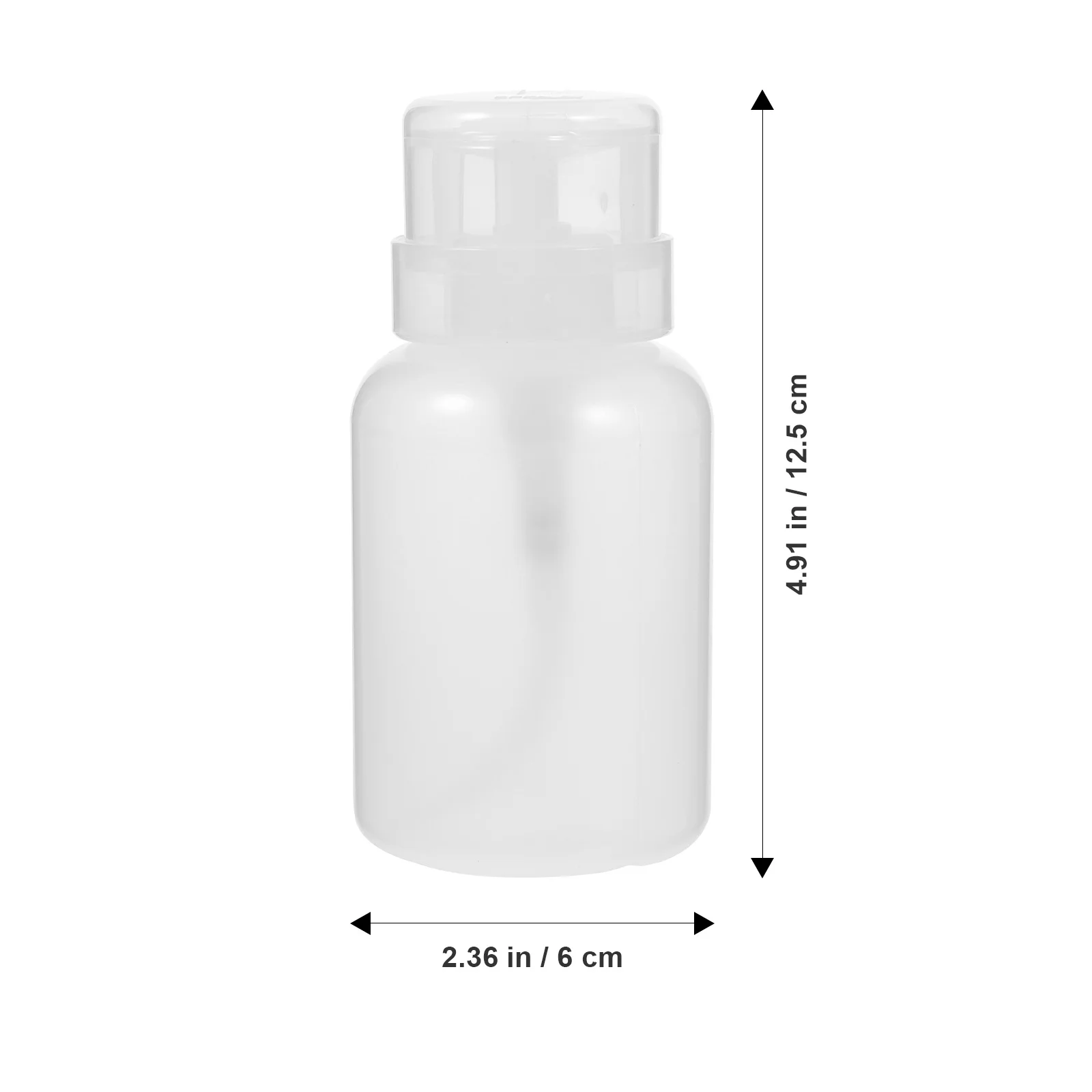 

4 Pcs Squeeze Bottle Dispenser Press Makeup Remover Bottles Liquid Pump Refillable Water Lotion with
