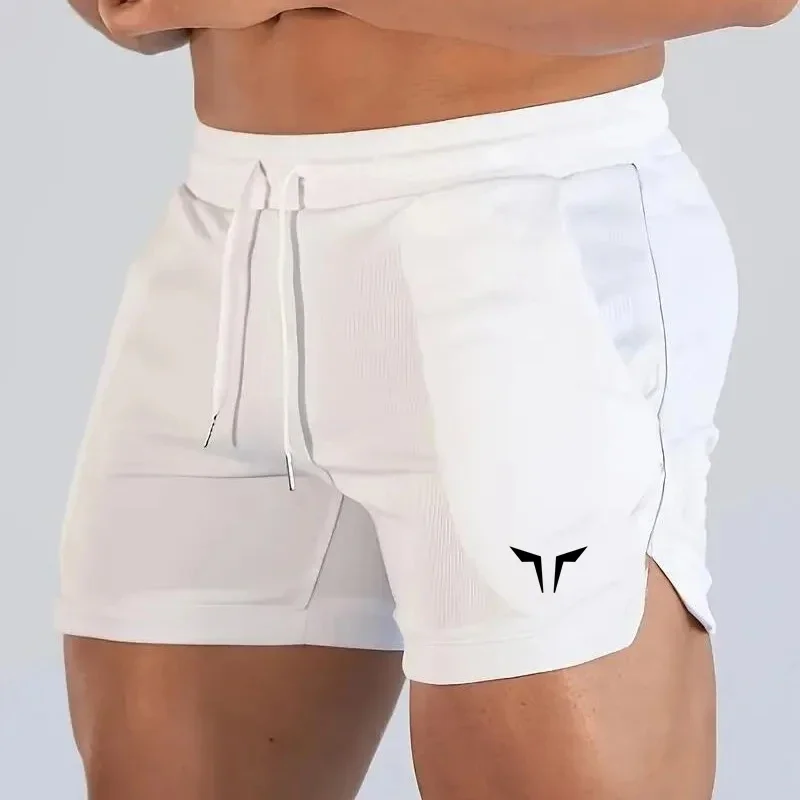 

Summer Men's Fitness Gym Shorts Sportswear Quick-Dry Breathable Running Jogging Hiking Pants Casual Short Length Gym Shorts