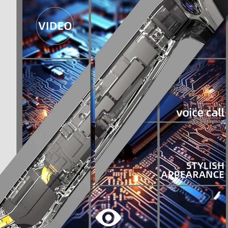 Xiaomi 4k Smart AI Occhiali Bluetooth HD 800W Pixel Riprese Fotocamera impermeabile Foto Video Chiamata vocale Traduzione Occhiali intelligenti