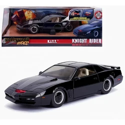 JADA Diecast Alloy 1/24 Knight Rider KITT/KARR Pontiac Firebird Sports Car Model  Adult Classic Collection Static Display Toys
