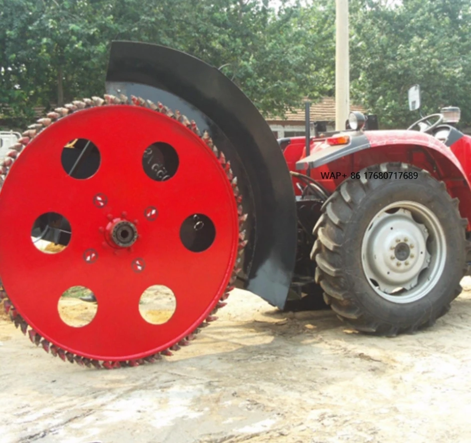 Multi-functional Concrete Trenching Machine Tractor Disc Type Trencher/digging Trencher for Sale