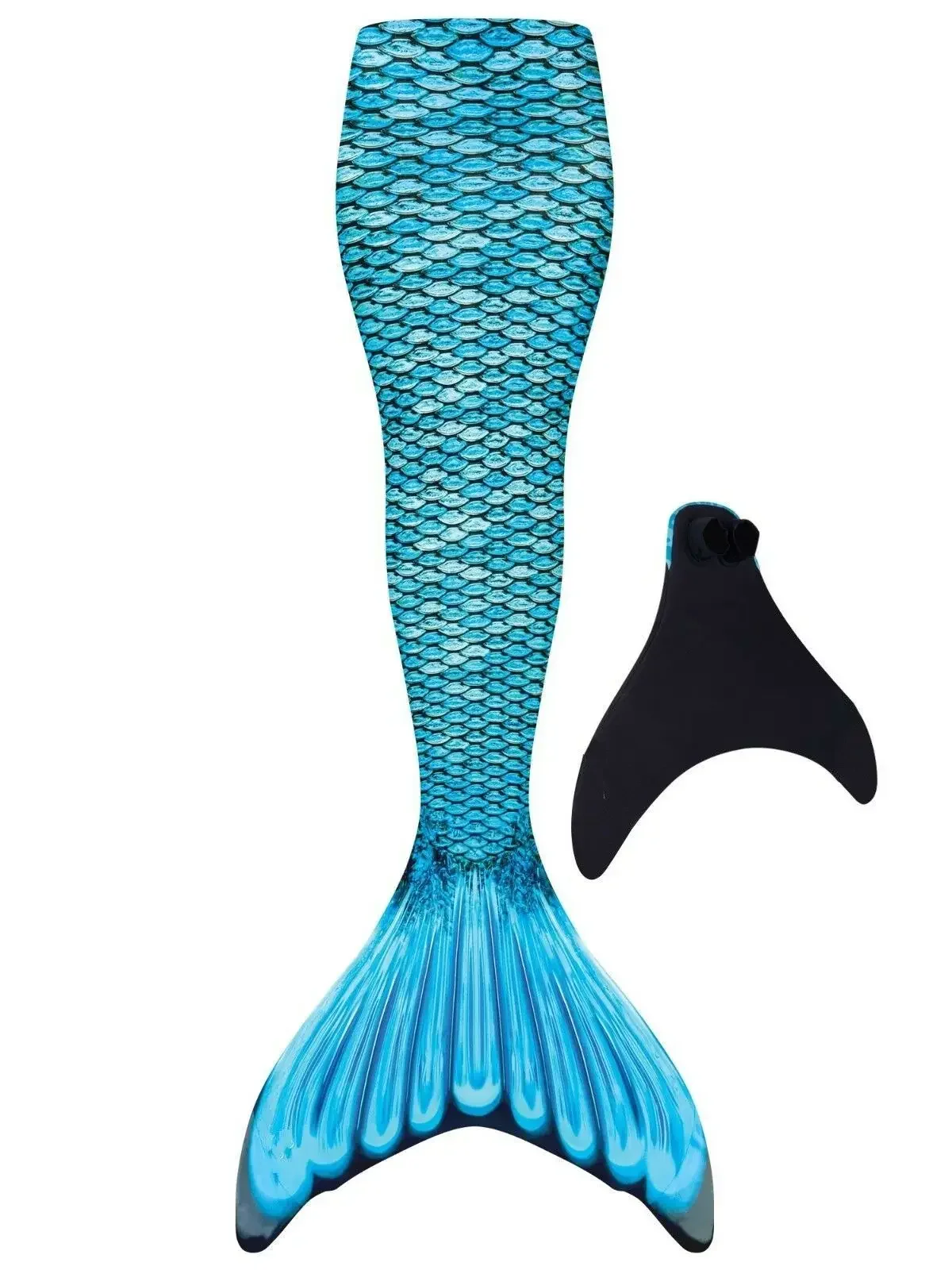 Nieuwe kinderen volwassen zwemmen zeemeerminstaart meisje moeder cosplay zeemeermin kostuum kinderen feestcadeau fantasie badpak met monovinvin - afbeelding 2