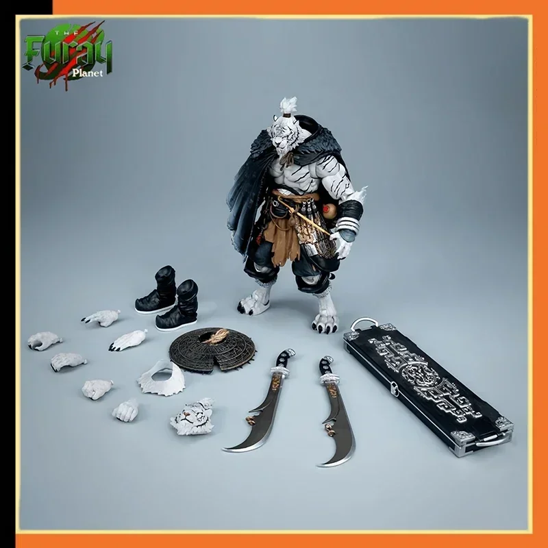 1/12 Furay Planet MU-FP003w White Tiger Hermit Old Man MU-FP004 Swordsman Unknown Rabbit Man Model Action Figure Toys Gift