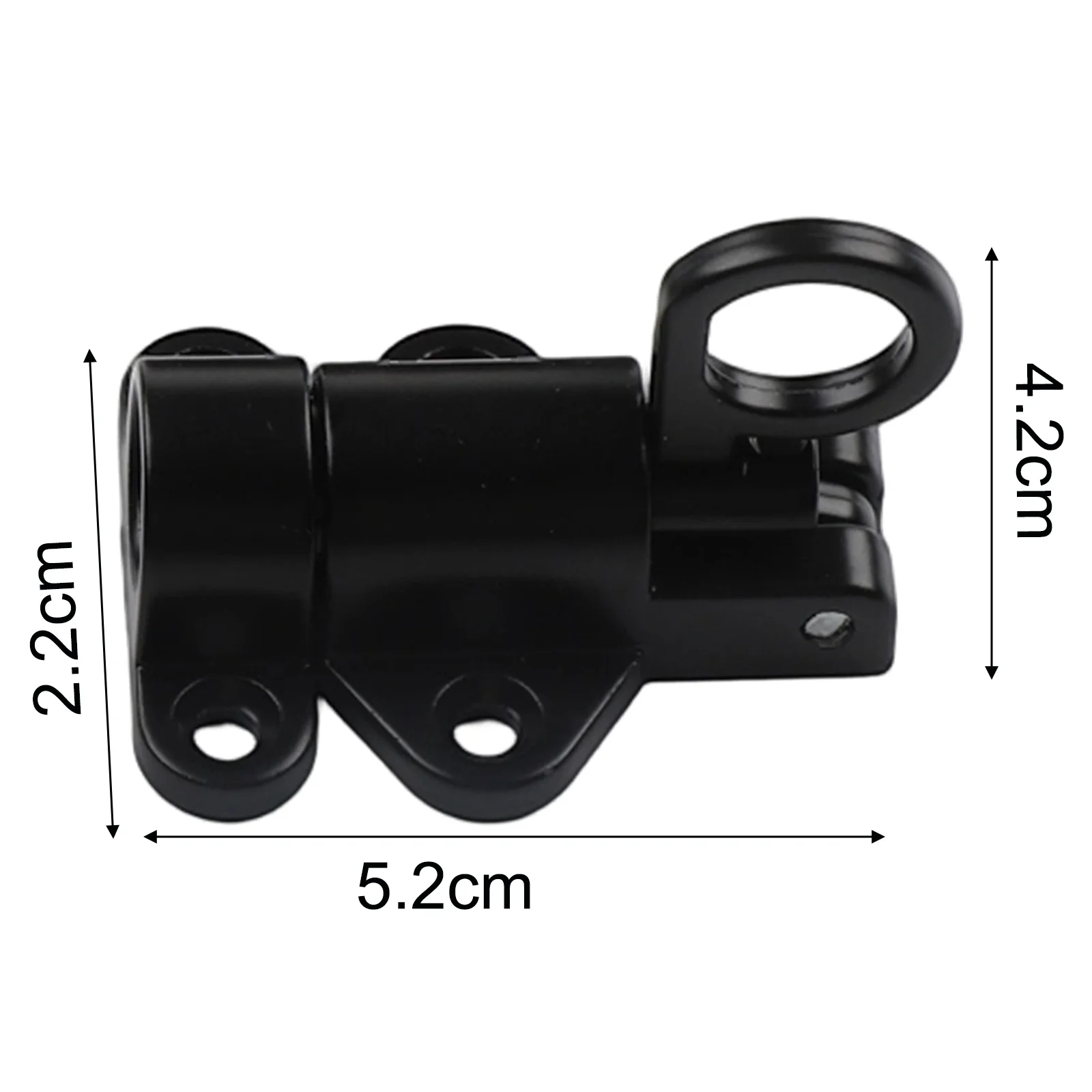Door Closure System with Spring Activation Mechanism 4PCS Aluminum Alloy for Stable Performance in Varied Conditions