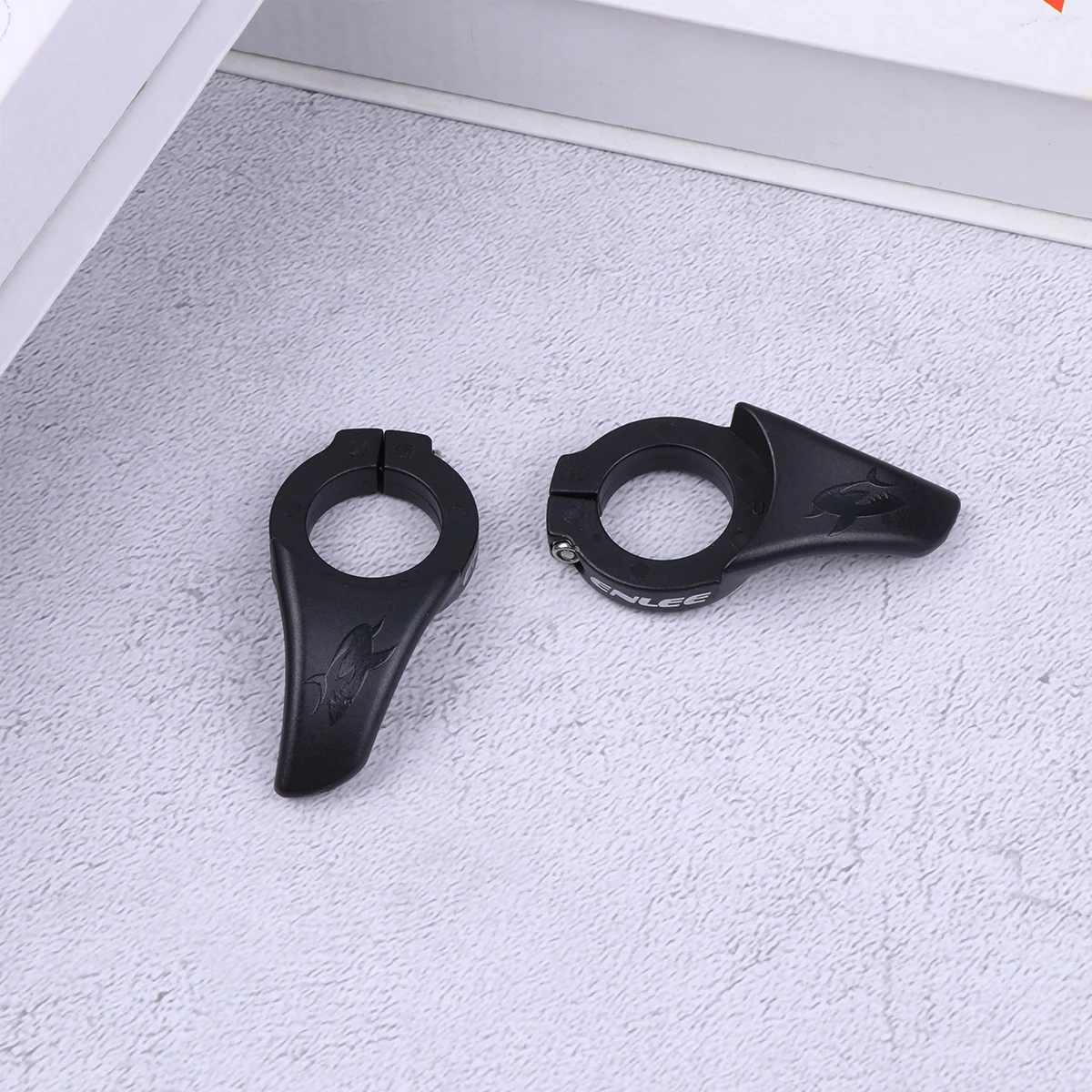

1Pair Horn Bike Handlebar Ergonomic Coated Rest Handle Bar for Road Mountain Bike Reduces Wrist Fatigue Scratch Resistant