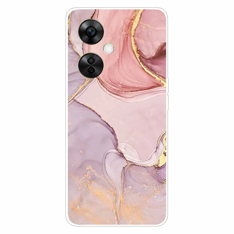 For OnePlus Nord CE 3 Lite Case New Fashion Marble silicon Soft TPU Back Cover For OnePlus Nord CE3 Lite 5G Phone Cases Coque