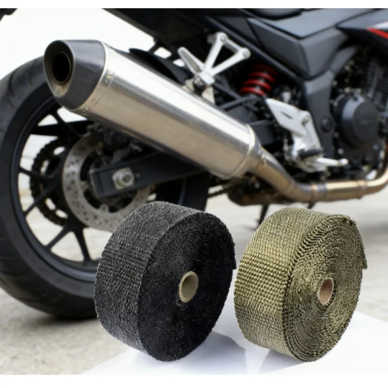Meistverkauftes Bananengürtelband Hochtemperaturbeständiges Wärmeisolierendes Bananengewebe für Autoauspuff-Modifikation